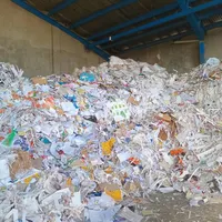 ضایعات کاغذ و کارتن در زینگ چاپی و پوشال