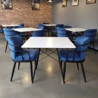 صندلی فلانتر فلزی رستوران وفستفودی|میز و صندلی غذاخوری|بندر ماهشهر, |دیوار