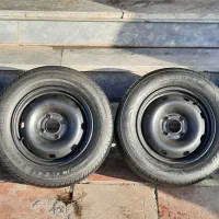 لاستیک 205/60/14 خارجی با رینگ