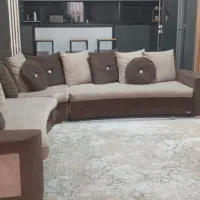 یک دست مبل ال ۷نفره درحد نو ترک اصل|مبلمان خانگی و میز عسلی|اهواز, کوی ابوالفضل|دیوار