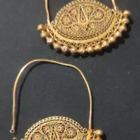 جفت گوشواره طلا عتیقه