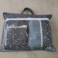 سرویس کامل آشپزخانه شیک و مقاوم طرح ستاره‌ای|سفره، حوله، دستمال آشپزخانه|کلاچای, |دیوار