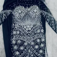 پیراهن مجلسی ( پنل فول سنگ اماراتی ) سایز ۴۰-۴۲|لباس|تهران, ابوذر|دیوار