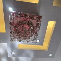 لوستر  ال ای دی کنترلی همراه با رقص نور|لوستر و چراغ آویز|اصفهان, بهارستان|دیوار