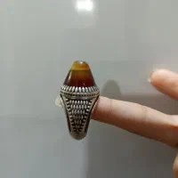 انگشتر باباقوری نقره