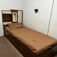 فروش تخت تک نفره به همراه خوشخواب تک نفره کاملا نو