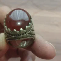 انگشتر عقیق بزرگ ،سنگین دوست داشتنی