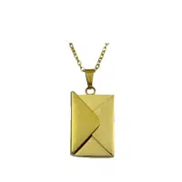 گردنبند پاکت نامه عشق مناسب ولنتاین و کادو