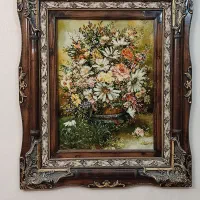 تابلو فرش ابریشم تبریز