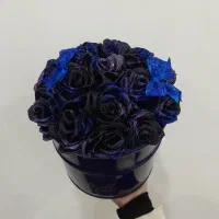 دسته گل رُز جاویدان