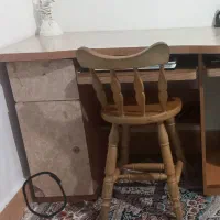 میز تحریر با صندلی|میز تحریر و کامپیوتر|قم, انسجام|دیوار