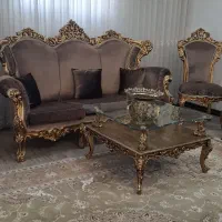 مبل تمام چوب