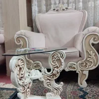 مبلمان هفت نفره|مبلمان خانگی و میز عسلی|قم, شاه سید علی|دیوار