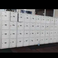 تعداد ۴۸عدد کمد باشگاهی ورق گالوانیزه سالم|جاکفشی، کمد، دراور|سمیرم, |دیوار