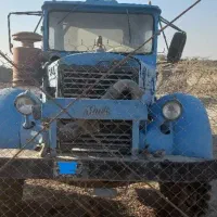 کامیون ماک میکسر جنگی پلاک قدیم