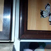 کابینت فلزی سالم بدون پوسیدگی|آب‌چکان و نظم‌دهنده ظروف|قم, نیروگاه|دیوار
