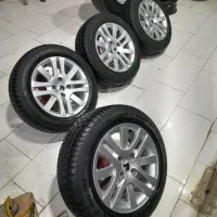 ۴حلقه.رینگ لاستیک صلیبی.زیر صفری سایز ۱۵