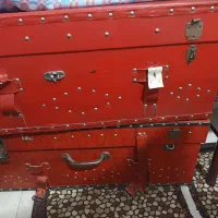 چمدان عتیقه|کلکسیون اشیاء عتیقه|مبارکه, |دیوار