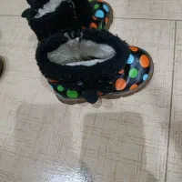 نیم بوت دخترانه سایز24 و 26|کفش و لباس بچه|تهران, سلیمانی|دیوار