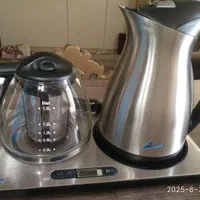 چای ساز استیل تایمر کم وزیاد داره برای جوشاندن آب|سماور، چای‌ساز، قهوه‌ساز|تهران, یافت آباد جنوبی|دیوار