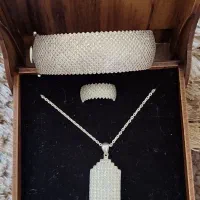 نیم ست نقره