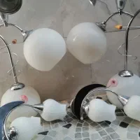 لوستر|لوستر و چراغ آویز|رشت, جانبازان|دیوار