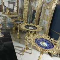 جلو مبلی برنزی شاهان|مبلمان خانگی و میز عسلی|ارومیه, |دیوار