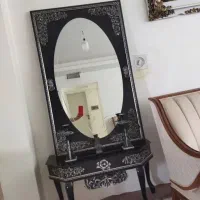 کنسول آینه و شمعدان