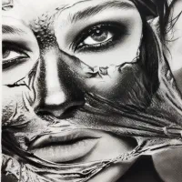 طراحی  عکس از سایز کوچیک  تا بزرگ