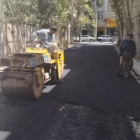 غلطک و اجرای آسفالت