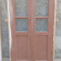 در وپنجره قدیمی چوبی|مصالح و تجهیزات ساختمان|کوار, |دیوار