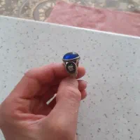 انگشتر نقره طرح اپل