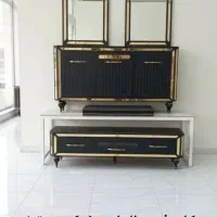 آینه کنسول و میز تلویزیون|بوفه، ویترین، کنسول|کوهدشت, |دیوار