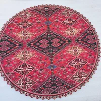 سفره مخملی شیک هفتسین یلدایی دایره|پرده، رانر، رومیزی|شیراز, سینما سعدی|دیوار