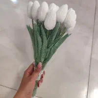 گل لاله دسته گل عروس|گل مصنوعی|قم, پردیسان|دیوار