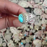 نقره با نگین فیروزه