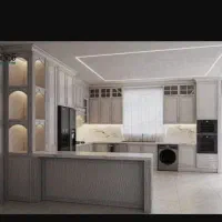 کابینت اشپزخانه وکمددیواری ققط۳۴۰۰متری|خدمات پیشه و مهارت|اردبیل, |دیوار