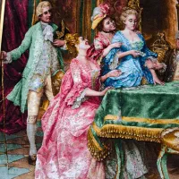 تابلو فرش دستباف تبریز نخ ابریشم