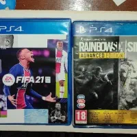 ۲ عنوان PS4 وps5 فیفا۲۱ رینبوسیکس fifa21/r6