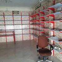 قفسه اقتصادی|کتابخانه، شلف، قفسه‌های دیواری|محمودآباد, |دیوار