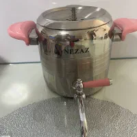 کتری شیردار استیل ۳ لیتری NEZAZ