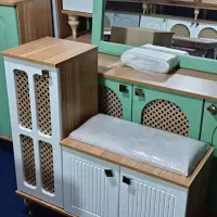 جاکفشی نشیمن دار جا کفشی نشیمندار جدید مقاوم|جاکفشی، کمد، دراور|قم, قلعه کامکار|دیوار