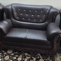 ست هفت نفره مبل چرم