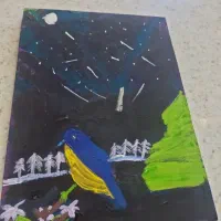نقاشی روی بوم