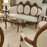 مبلمان فرانسوی با نشیمن بزرگ|مبلمان خانگی و میز عسلی|تهران, نیاوران|دیوار