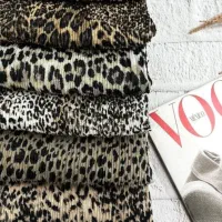 شال پلیسه لمه پلنگی منگوله دار|لباس|نجف‌آباد, جلال آباد|دیوار