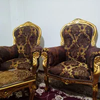 مبل هفت نفره تمام چوب