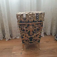 ست سطل و جا دستمالی برنجی