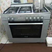 اجاق گاز تمام استیل دارای فر و جوجه گردان|اجاق گاز و لوازم برقی پخت‌وپز|خشکبیجار, |دیوار