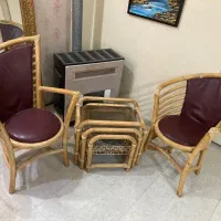 صندلی و میز بامبو